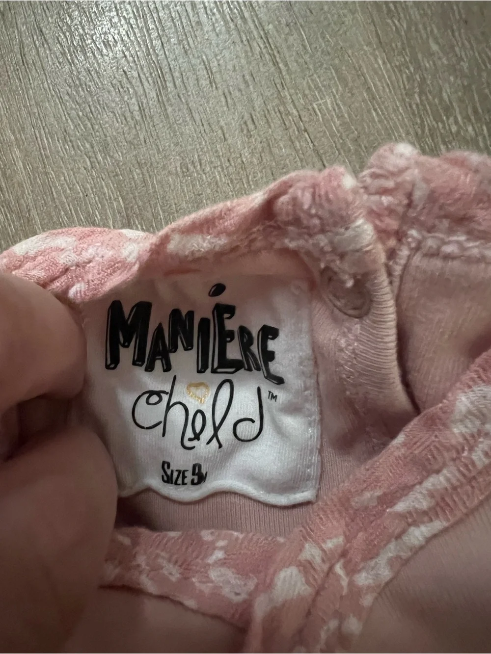 Maniére Child 9 Month Sleeper Bundle Pink and Blue